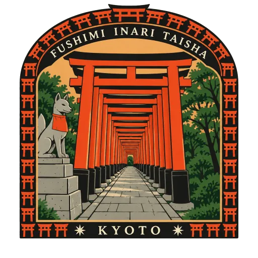 Fushimi Inari Taisha travel stamp