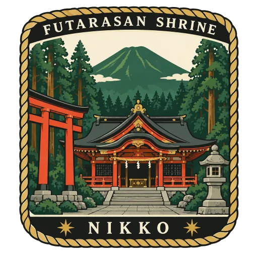 Futarasan Shrine travel stamp