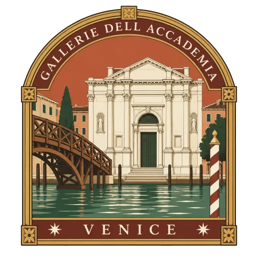 Gallerie dell'Accademia travel stamp