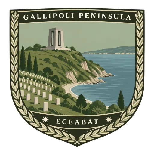 Gallipoli Peninsula Historical National Park travel stamp