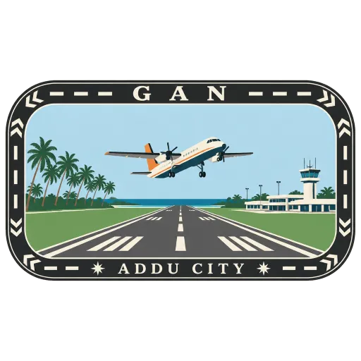Gan (Addu) travel stamp