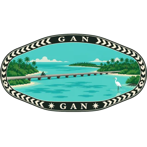 Gan (Laamu) travel stamp