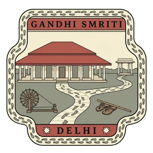 Gandhi Smriti travel stamp