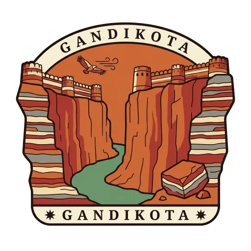 Gandikota travel stamp