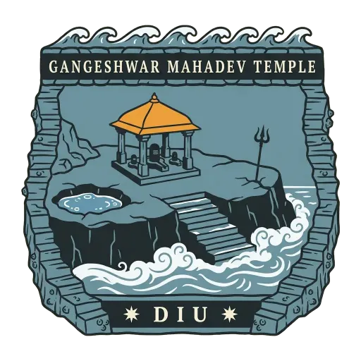 Gangeshwar Mahadev Temple travel stamp