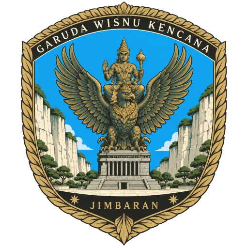 Garuda Wisnu Kencana travel stamp