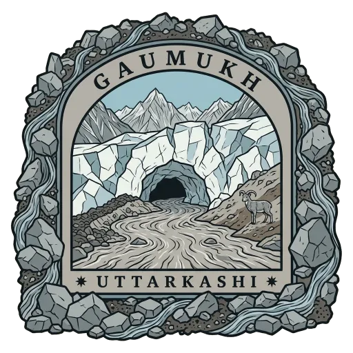 Gaumukh travel stamp