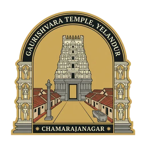 Gaurishvara Temple, Yelandur travel stamp