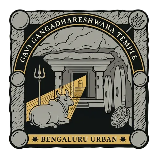 Gavi Gangadhareshwara Temple travel stamp