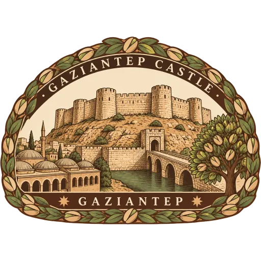 Gaziantep Castle travel stamp