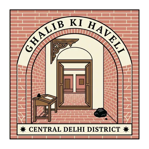 Ghalib ki Haveli travel stamp