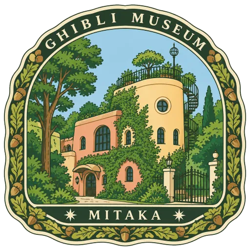 Ghibli Museum travel stamp