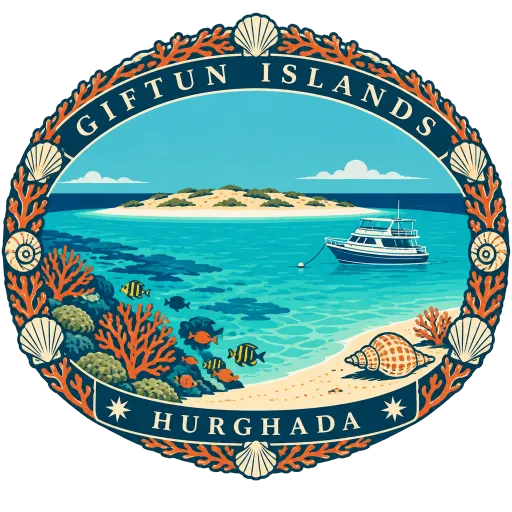 Giftun Islands travel stamp