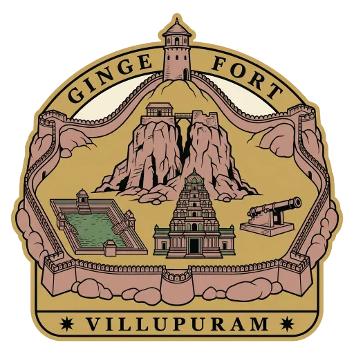 Gingee Fort travel stamp