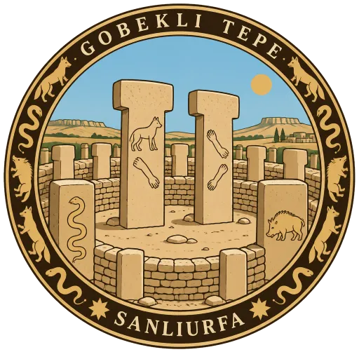 Göbekli Tepe travel stamp