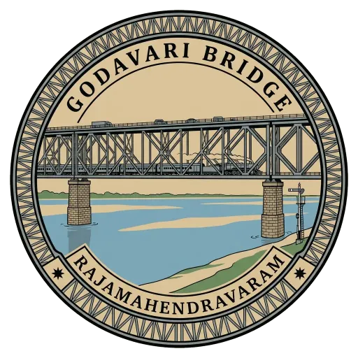 Godavari Bridge travel stamp