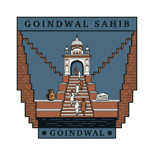 Goindwal Sahib travel stamp