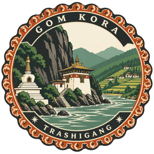 Gom Kora travel stamp