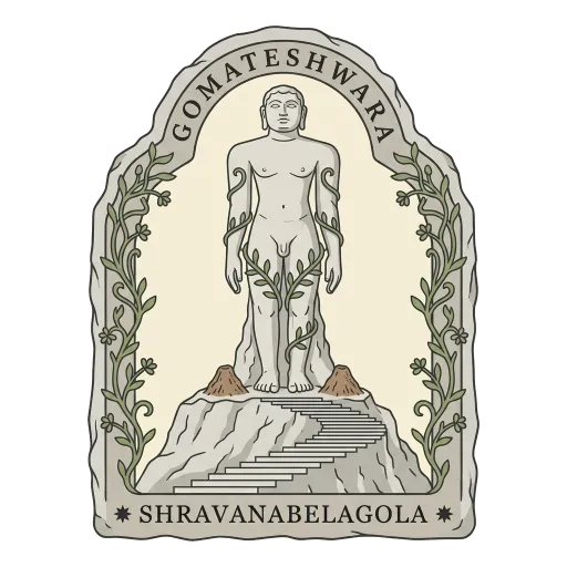 Gomateshwara travel stamp