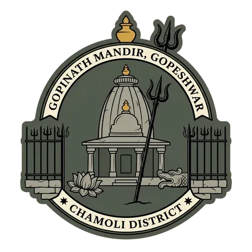 Gopinath Mandir, Gopeshwar travel stamp