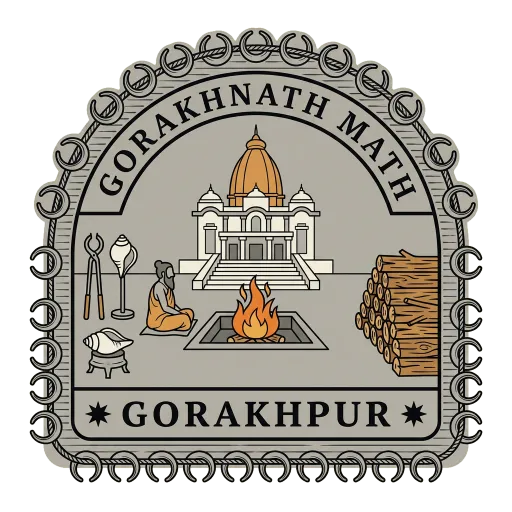 Gorakhnath Math travel stamp