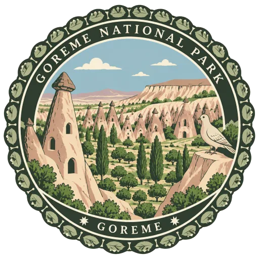 Göreme National Park travel stamp