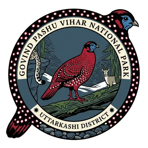Govind Pashu Vihar National Park travel stamp
