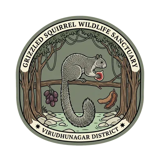 Grizzled Squirrel Wildlife Sanctuary travel stamp