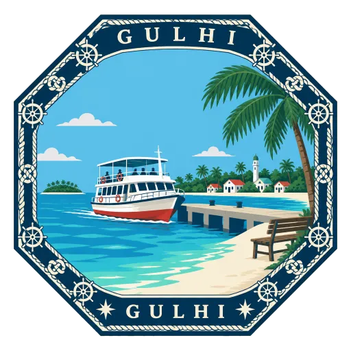 Gulhi travel stamp