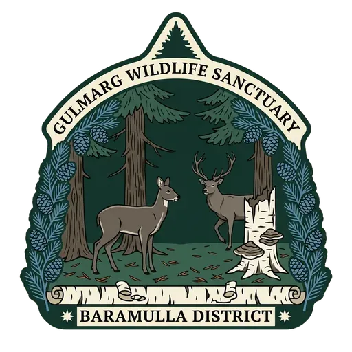 Gulmarg Wildlife Sanctuary travel stamp