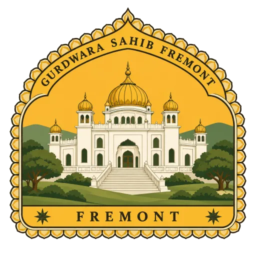 Gurdwara Sahib Fremont travel stamp