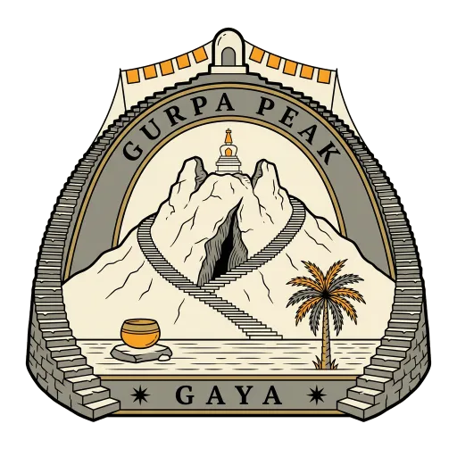 Gurpa Peak travel stamp