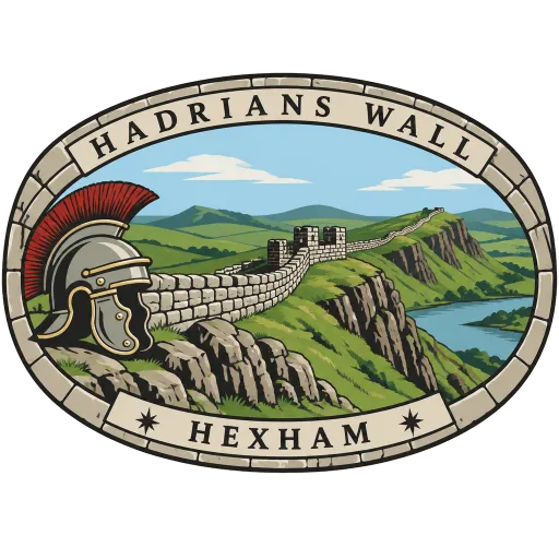 Hadrian's Wall travel stamp