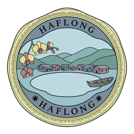 Haflong travel stamp