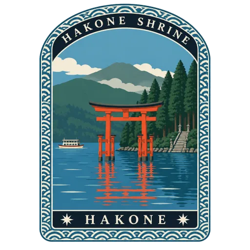 Hakone Shrine travel stamp