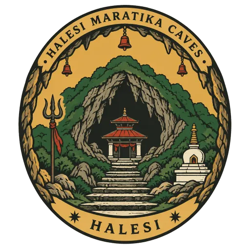 Halesi Maratika Caves travel stamp