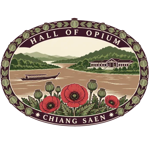 Hall of Opium travel stamp