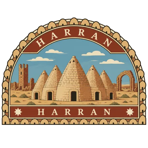 Harran travel stamp