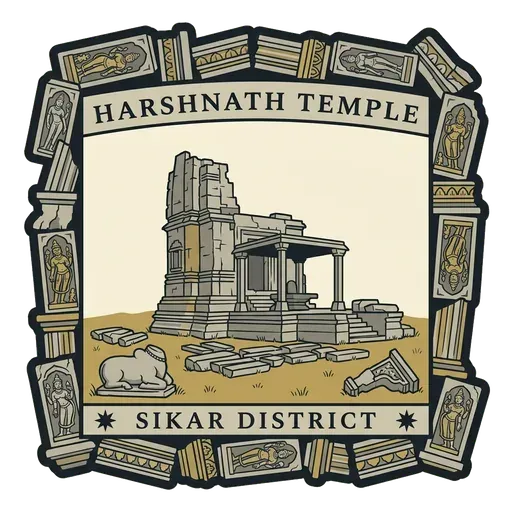 Harshnath Temple travel stamp