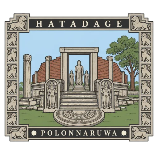 Hatadage travel stamp