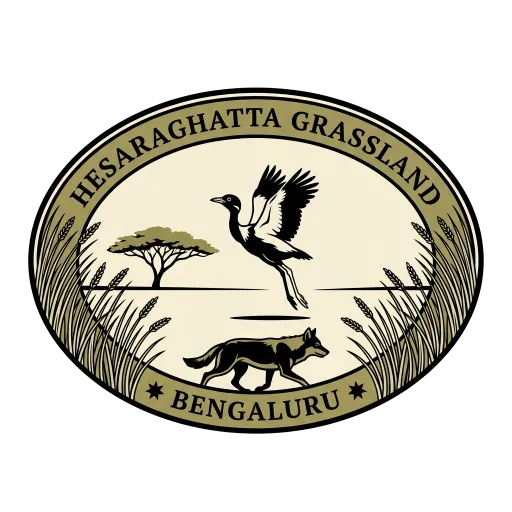 Hesaraghatta Grassland travel stamp
