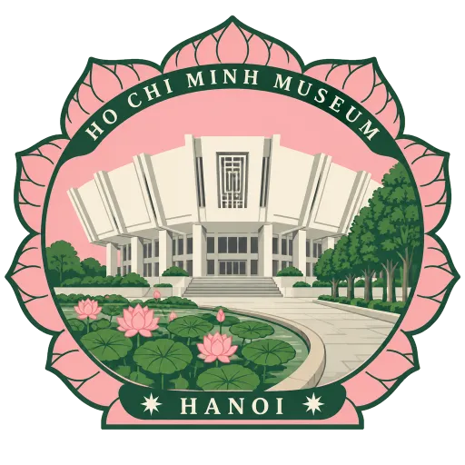 Ho Chi Minh Museum travel stamp