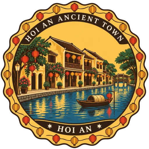 Hoi An Ancient Town travel stamp