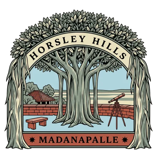 Horsley Hills travel stamp