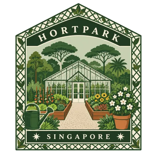 HortPark travel stamp