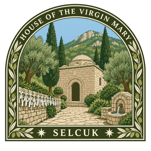 House of the Virgin Mary travel stamp