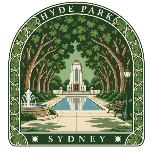 Hyde Park travel stamp