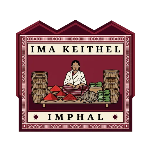 Ima Keithel travel stamp