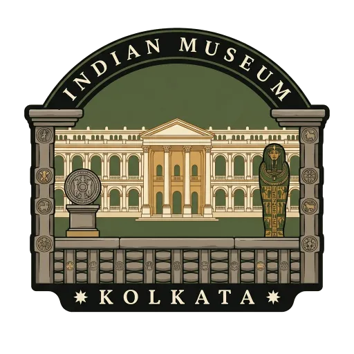 Indian Museum travel stamp
