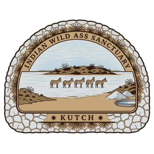 Indian Wild Ass Sanctuary travel stamp